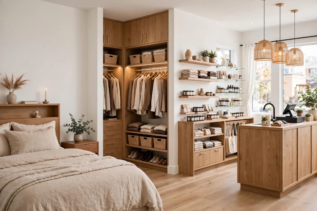 Muebles a medida en cocina, dormitorio y local comercial